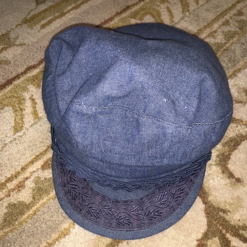 Denim cap